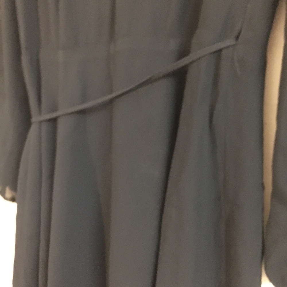 Reformation Mini Wrap Dress Size SP Black Party Cocktail Wedding Evening - Picture 14 of 15